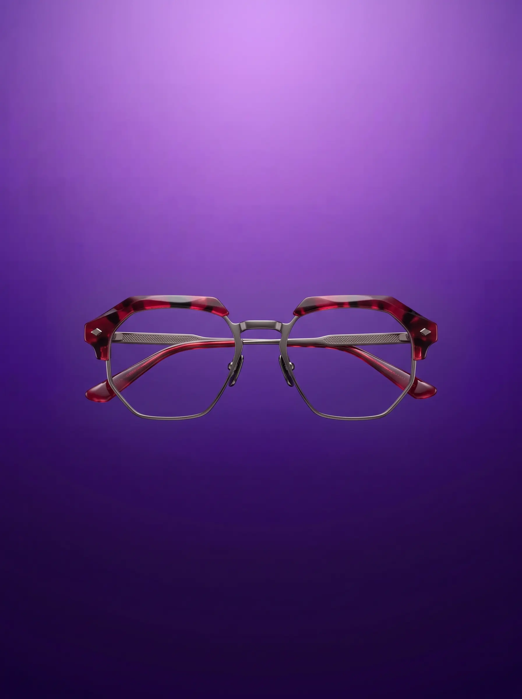 Classic Square Frame in Amber