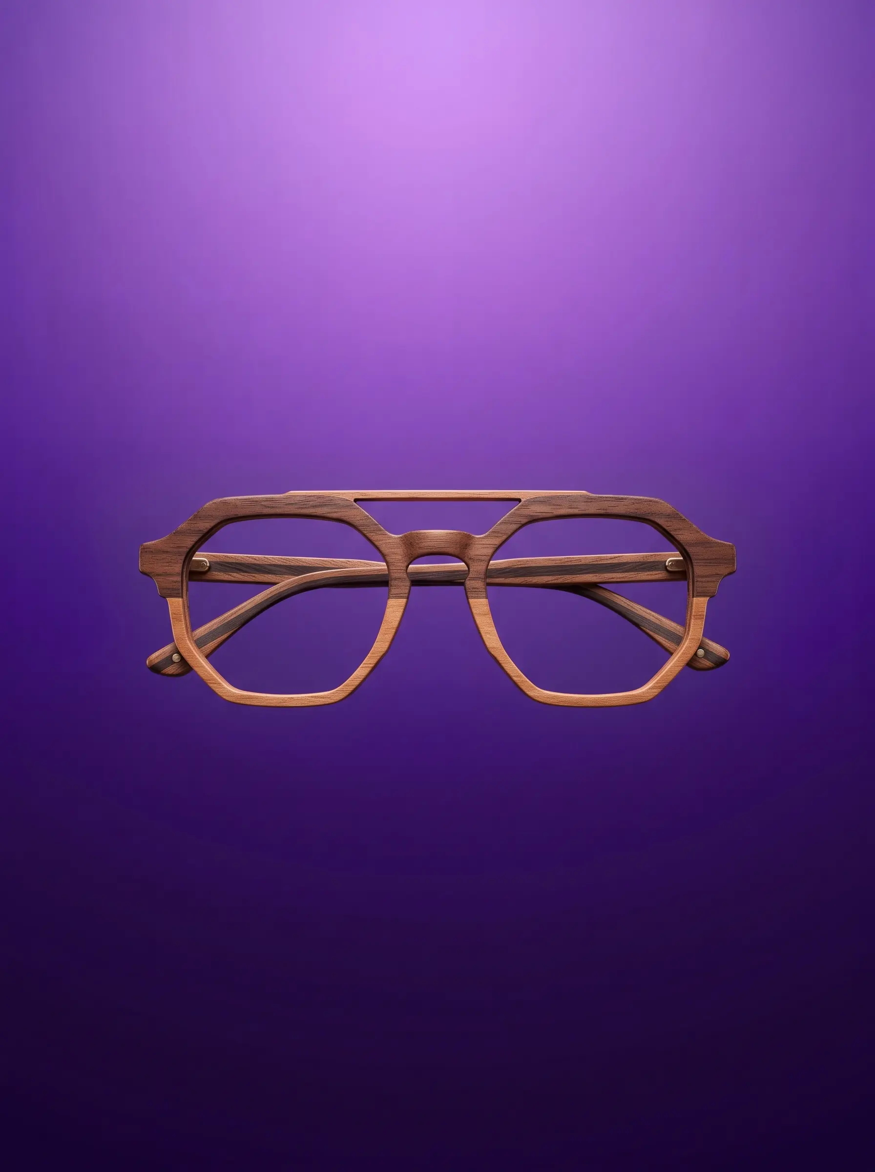 Classic Square Frame in Amber